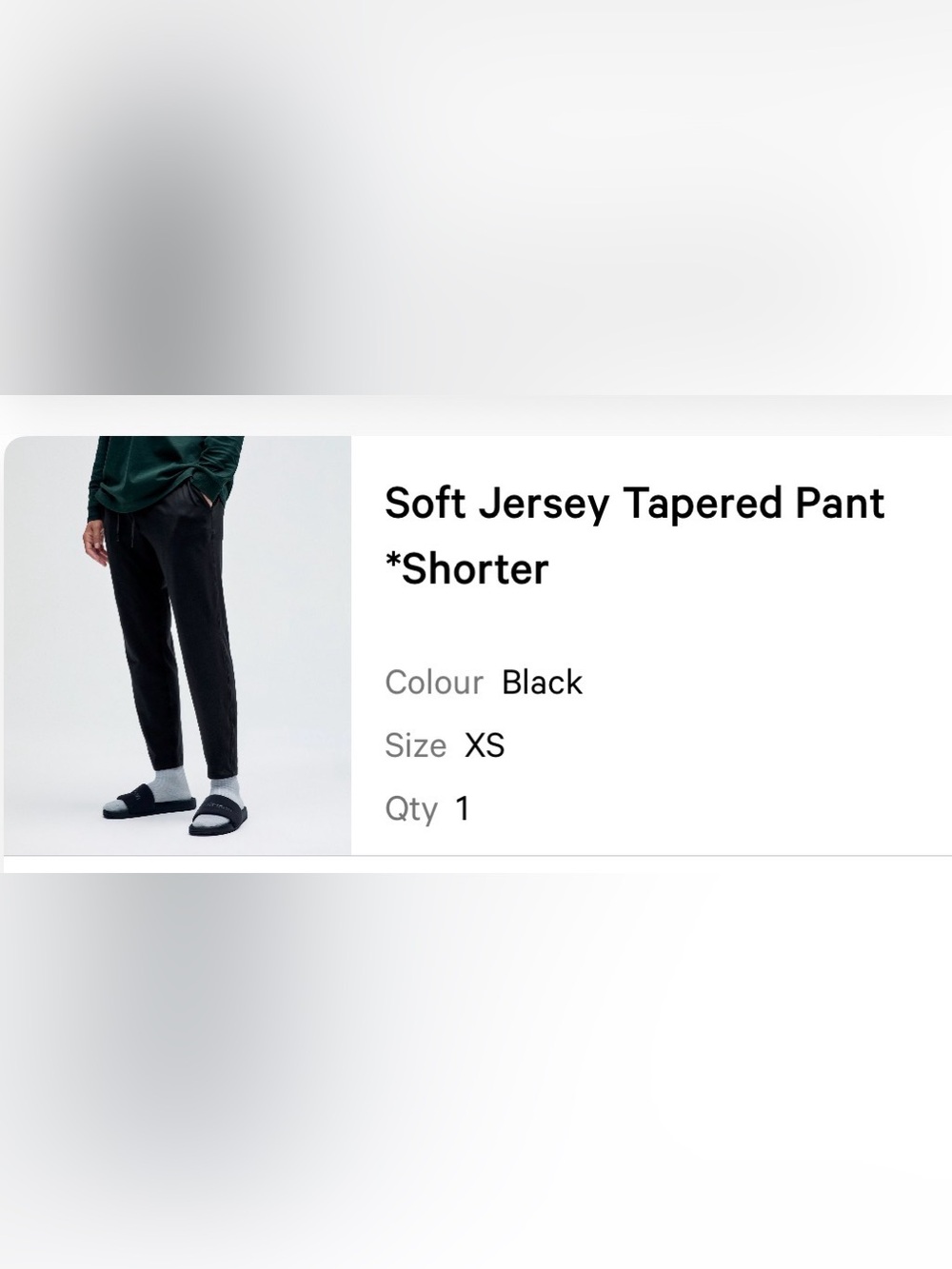 Lululemon Soft Jersey Tapered Pant
